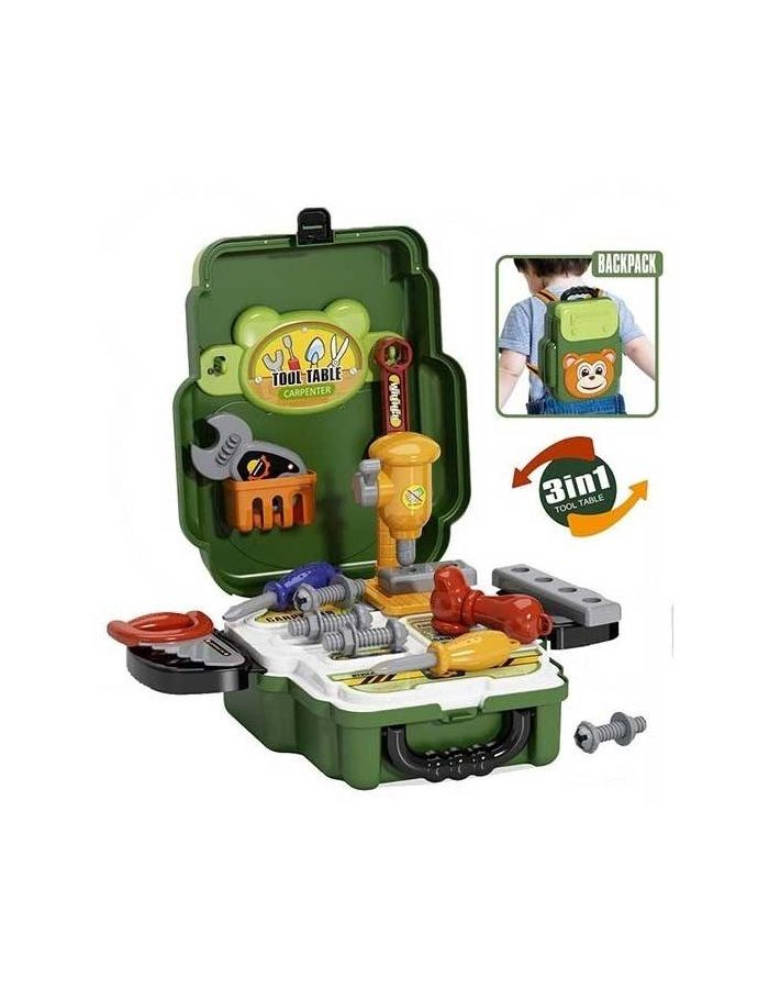 Набор инструментов (22 дет) TOOL TABLE в рюкзаке
Набор инструментов (22 дет) TOOL TABLE в рюкзаке