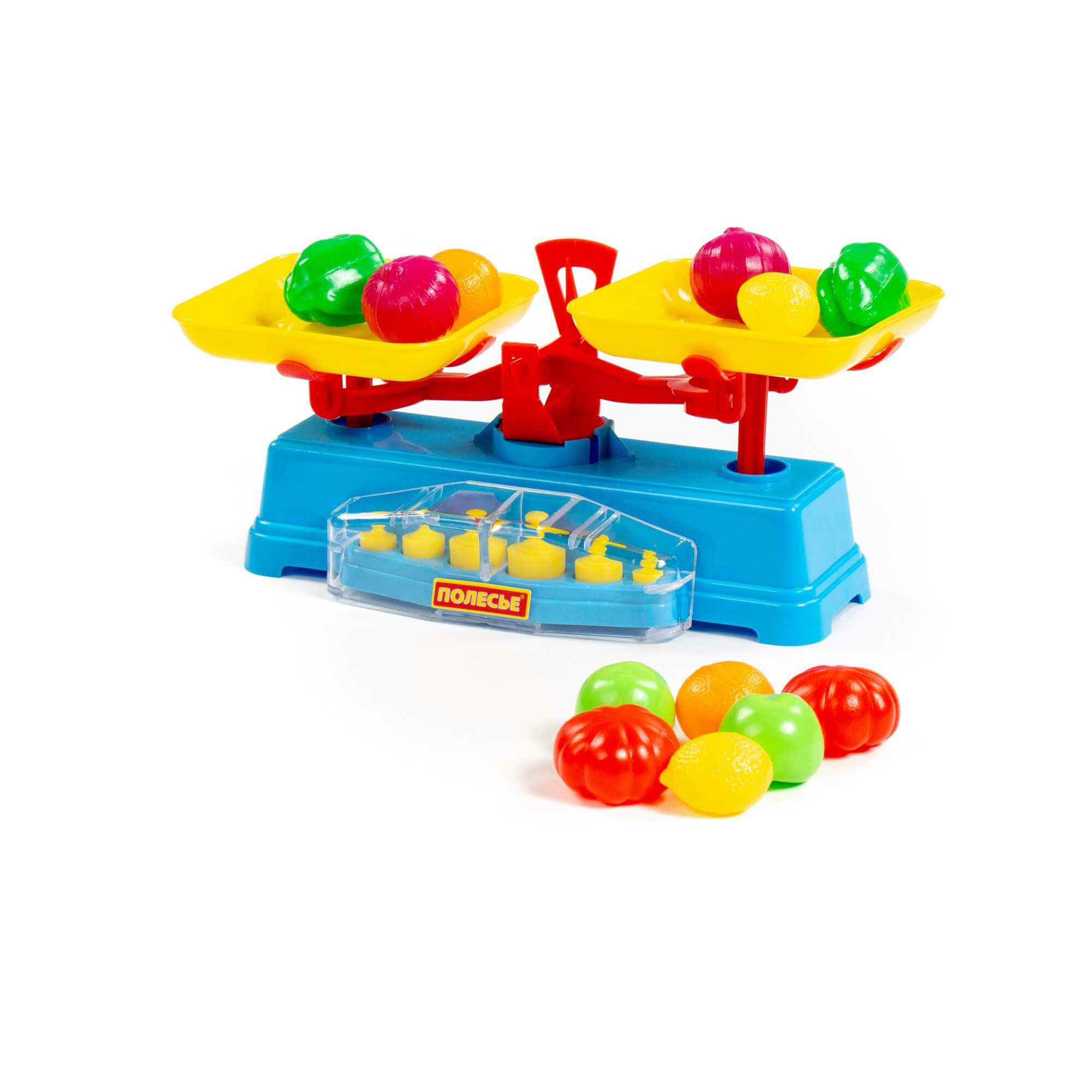 Игровой набор "Весы"+набор продуктов (12 элементов) в сеточ.
Игровой набор "Весы"+набор продуктов (12 элементов) в сеточ.