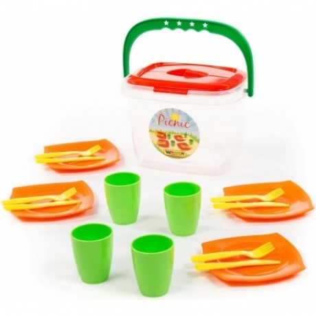 Набор детской посуды "Алиса" для пикника №1
Набор детской посуды "Алиса" для пикника №1