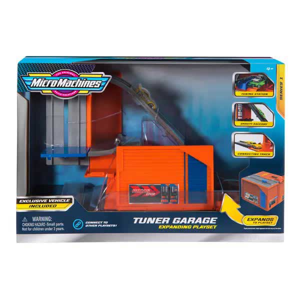 Игровой набор MicroMachines - гараж для тюнинга
Игровой набор MicroMachines - гараж для тюнинга