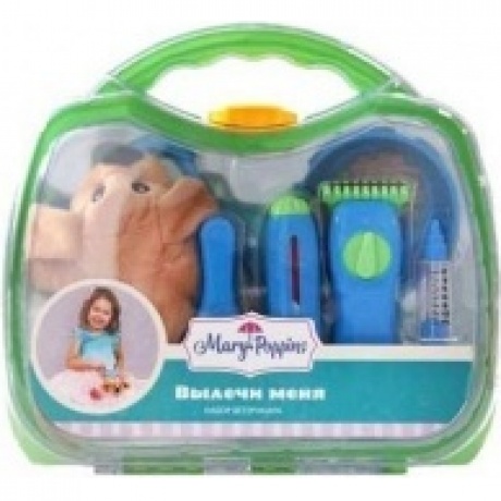 Набор ветеринара "Вылечи меня" со щенком арт.452168 Mary Poppins
Набор ветеринара "Вылечи меня" со щенком арт.452168 Mary Poppins