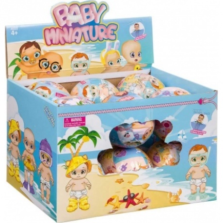 Набор Гратвест Беби-сюрприз 12 шт. кукол в шаре с аксессуарами, серия пляж
Набор Гратвест Беби-сюрприз 12 шт. кукол в шаре с аксессуарами, серия пляж