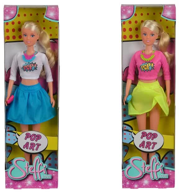 Кукла "Steffi" Поп Арт 29 см
Кукла "Steffi" Поп Арт 29 см