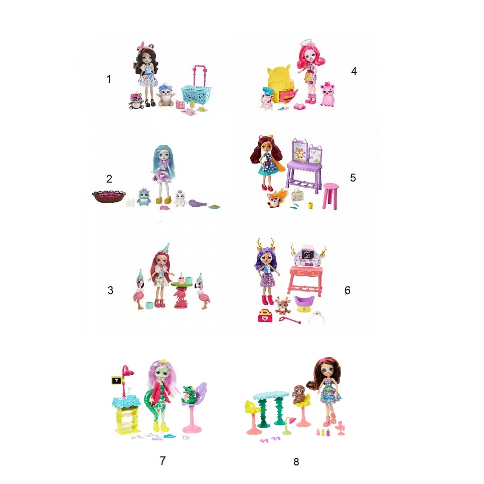 Набор с куклой Enchantimals FCC62
Набор с куклой Enchantimals FCC62