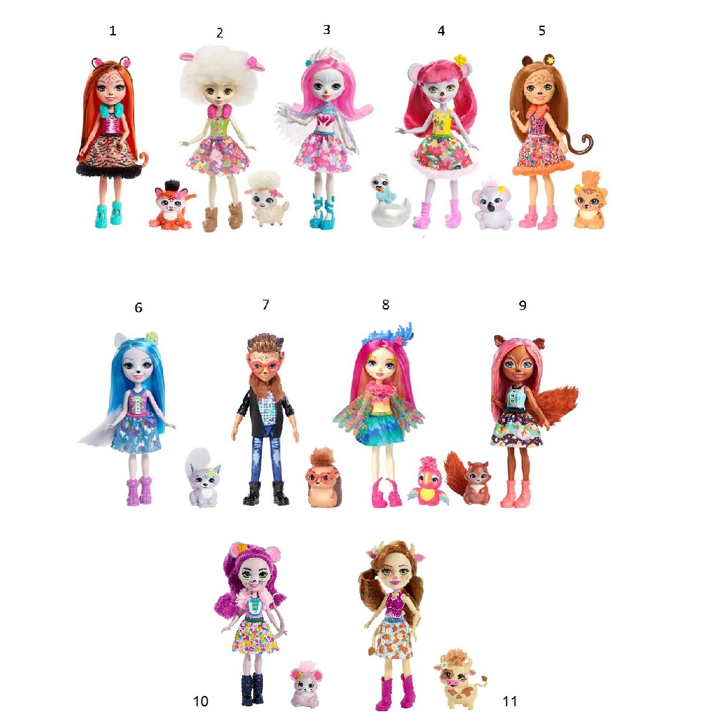 Кукла Enchantimals с питомцем FNH22
Кукла Enchantimals с питомцем FNH22