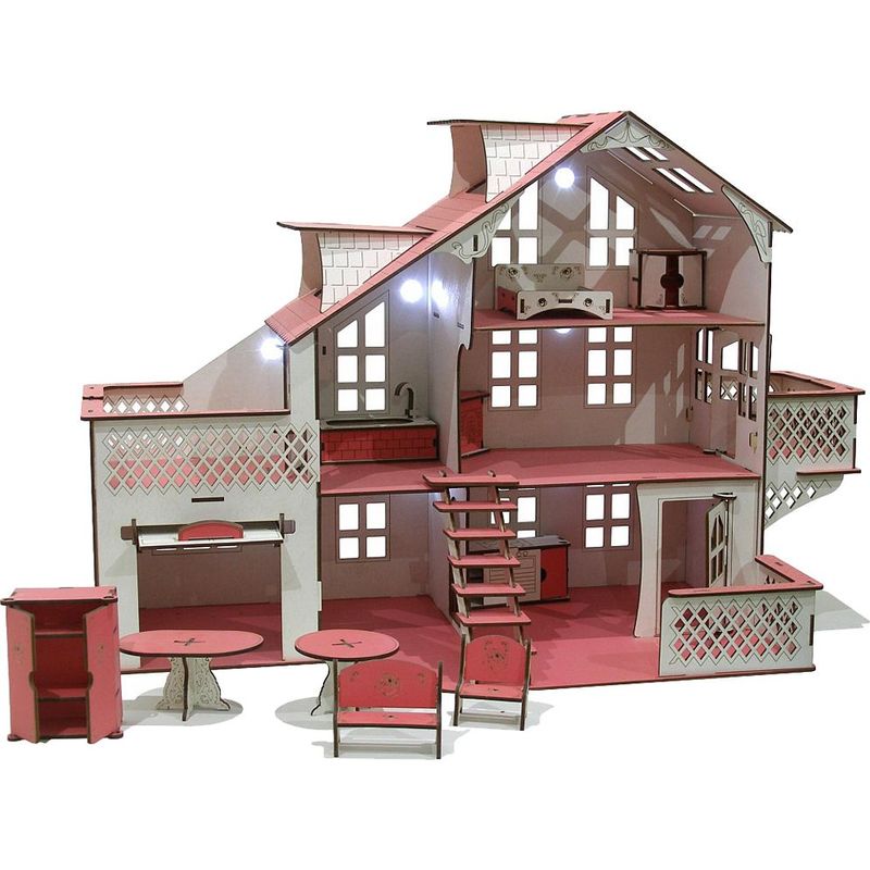 Кукольный домик Iwoodplay IGKD-03-01
Кукольный домик Iwoodplay IGKD-03-01