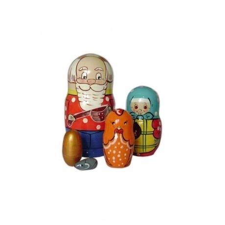 Матрешка Бэмби Курочка Ряба Р-45/743
Матрешка Бэмби Курочка Ряба Р-45/743