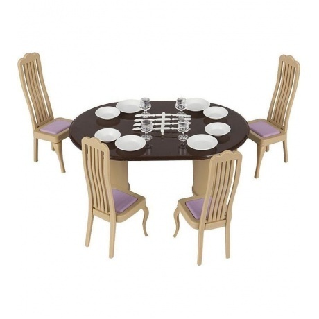 Мебель для кукольного домика Огонек С-1300
Мебель для кукольного домика Огонек С-1300