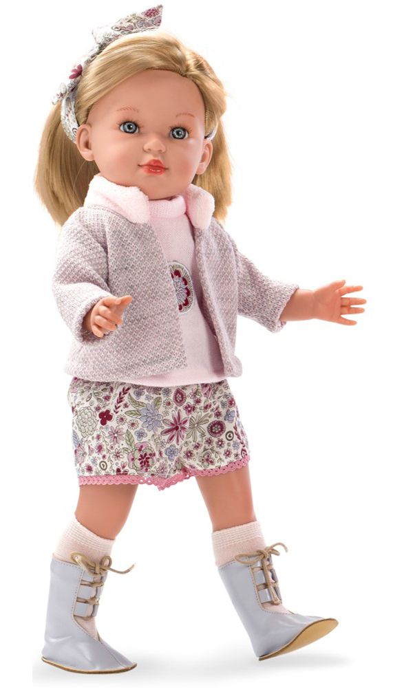 Arias Elegance "Carla" кукла 49см.(в одёжке, каркас внутри)
Arias Elegance "Carla" кукла 49см.(в одёжке, каркас внутри)