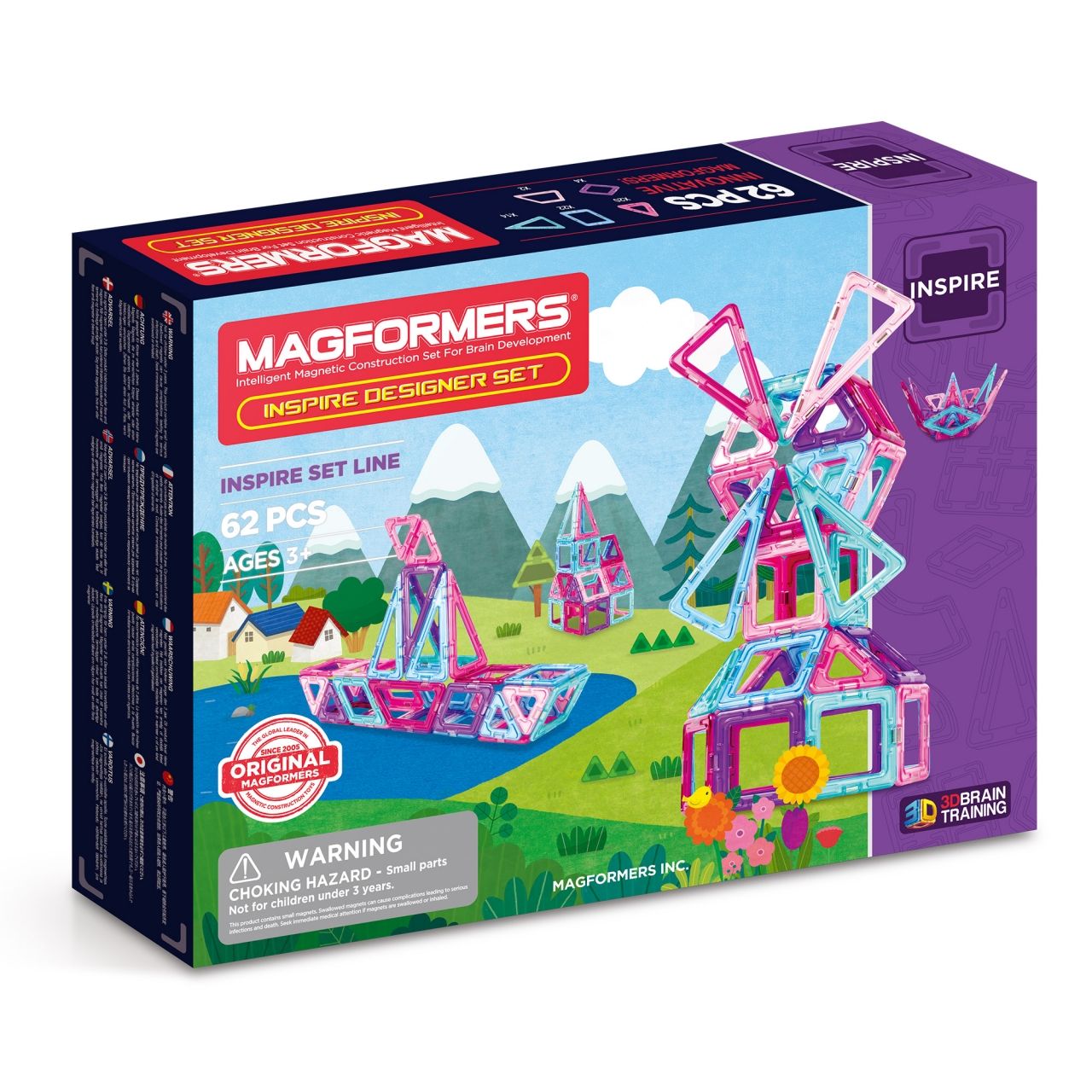 Магнитный конструктор MAGFORMERS 704005 Inspire Designer set
Магнитный конструктор MAGFORMERS 704005 Inspire Designer set