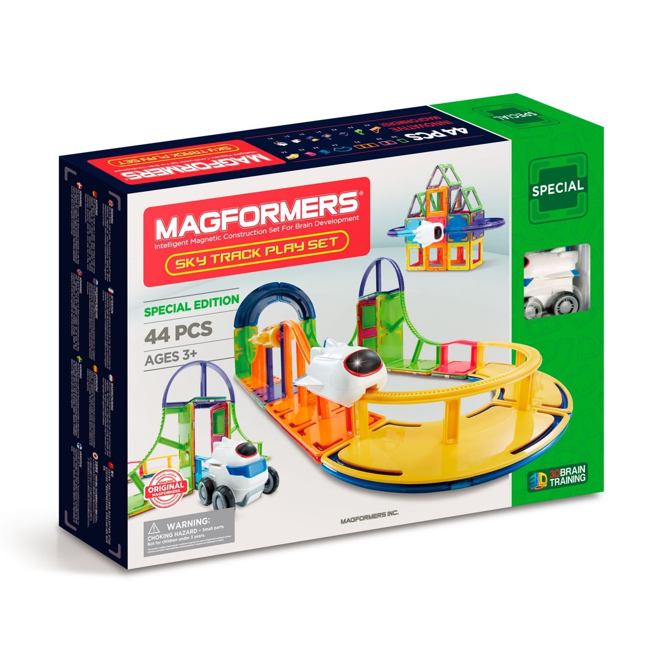 Магнитный конструктор MAGFORMERS 799011 Sky Track Play Set
Магнитный конструктор MAGFORMERS 799011 Sky Track Play Set