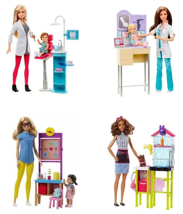 Игровые наборы Barbie из серии "Профессии" в ассортименте MATTEL DHB63
Игровые наборы Barbie из серии "Профессии" в ассортименте MATTEL DHB63