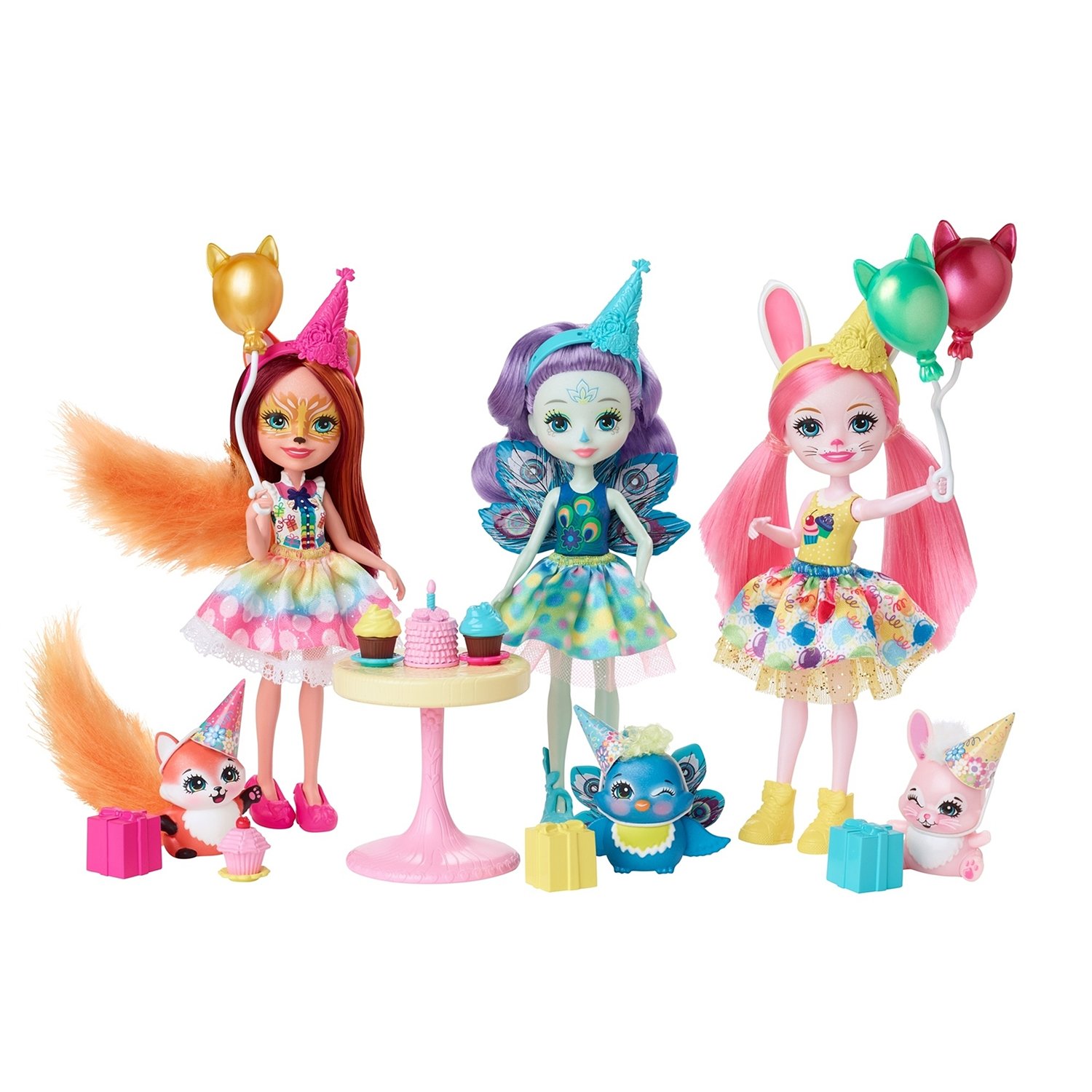 Кукла Mattel Enchantimals День рождения GJX22
Кукла Mattel Enchantimals День рождения GJX22