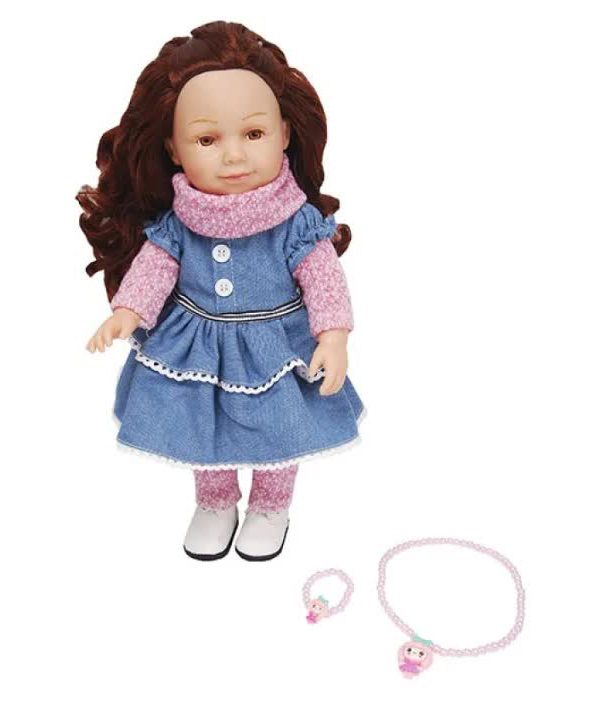 Кукла 40 см с аксессуарами LVY007
Кукла 40 см с аксессуарами LVY007