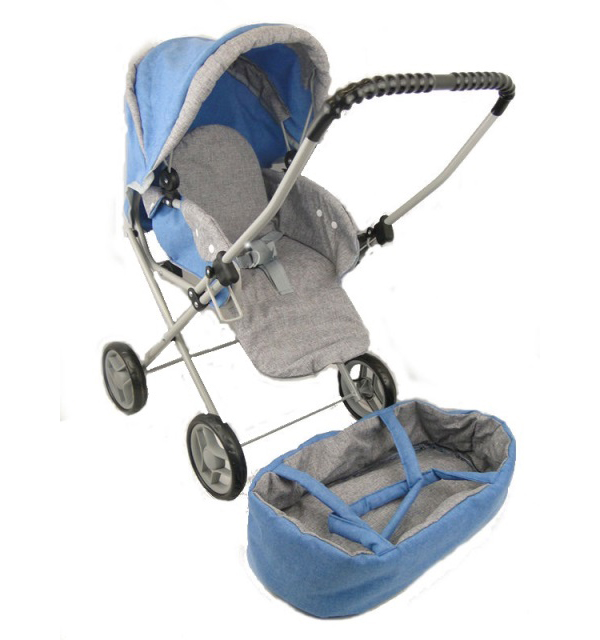 Коляска для кукол,серо-голубая,в пакете материал:лен съемная люлька,3 положения,ДШВ 61*35*66 см MELOBO 9391/цвет №2
Коляска для кукол,серо-голубая,в пакете материал:лен съемная люлька,3 положения,ДШВ 61*35*66 см MELOBO 9391/цвет №2