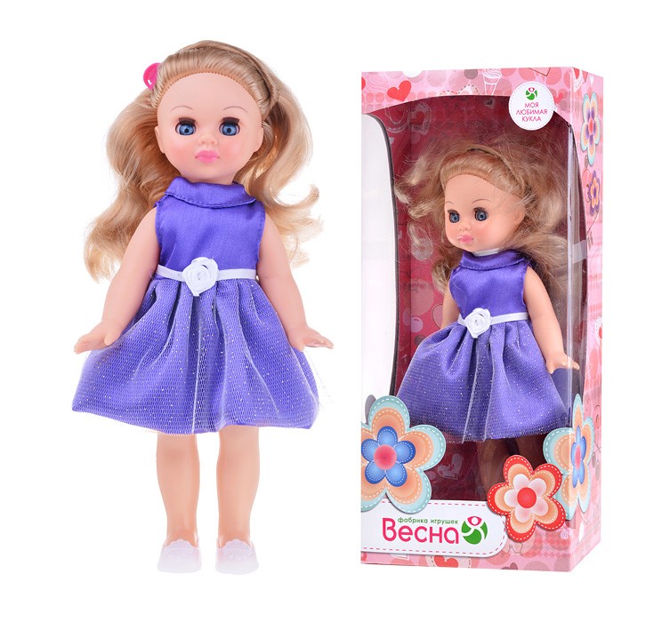 Кукла Эля Весна 18 (кукла пластмассовая),30,5 см Весна В2914
Кукла Эля Весна 18 (кукла пластмассовая),30,5 см Весна В2914