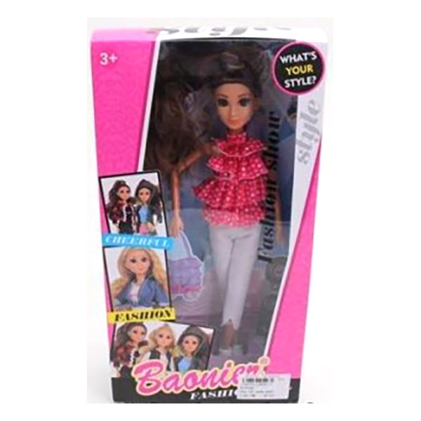 Кукла (30см)"Твой стиль"с аксессуарами в коробке JJ8567-3
Кукла (30см)"Твой стиль"с аксессуарами в коробке JJ8567-3