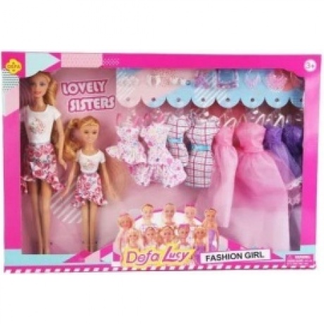 Набор кукол "Мама и дочь" в коробке 2 куклы,8 платьев,аксессуары 8447
Набор кукол "Мама и дочь" в коробке 2 куклы,8 платьев,аксессуары 8447