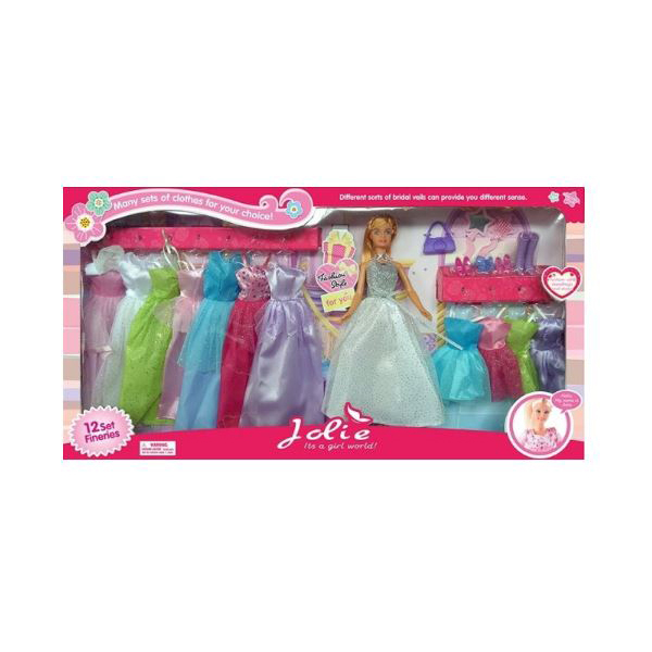 Кукла(30см)с набором одежды и аксессуарами в коробке (11платьев,обувь,сумка,расческа,зеркальце) K369-18/К369-16D
Кукла(30см)с набором одежды и аксессуарами в коробке (11платьев,обувь,сумка,расческа,зеркальце) K369-18/К369-16D