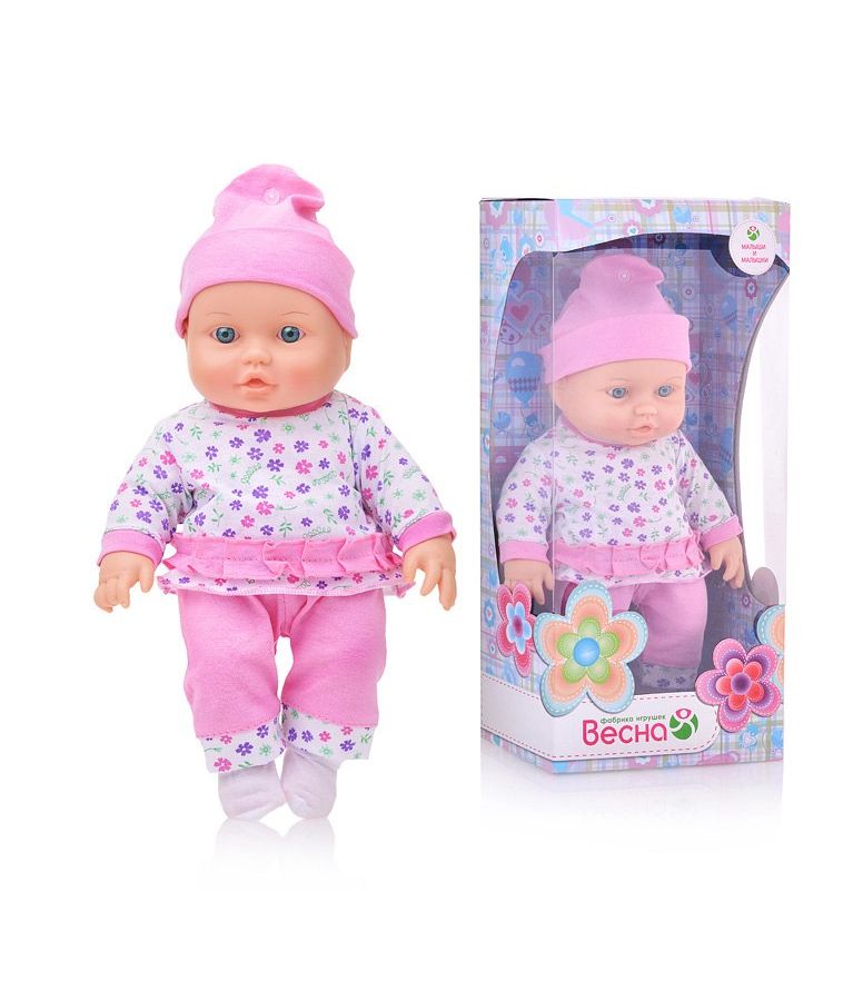 Малышка Весна 14 девочка (кукла пластмассовая),30 см В2943
Малышка Весна 14 девочка (кукла пластмассовая),30 см В2943