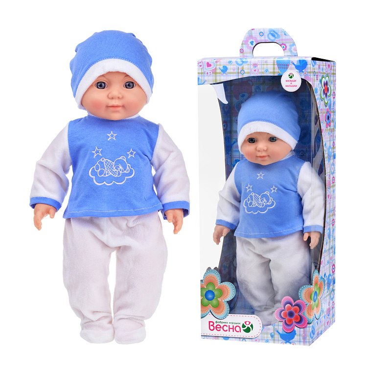 Пупс Весна 7 (кукла пластмассовая),42 см В2992
Пупс Весна 7 (кукла пластмассовая),42 см В2992