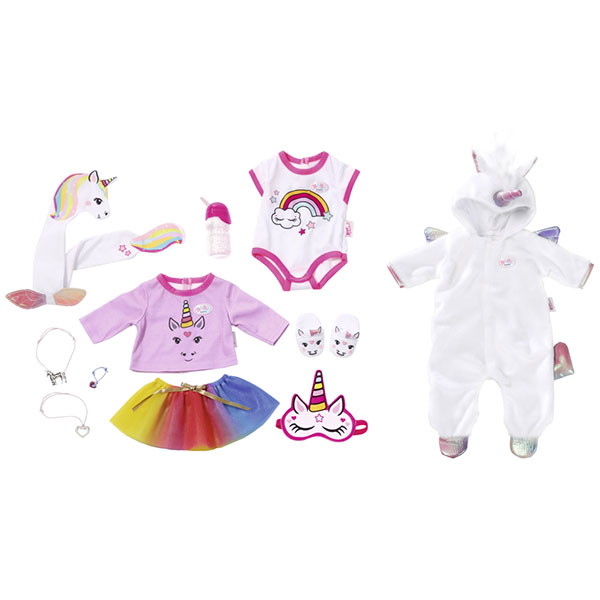 Игрушка BABY born Одежда набор Сказочный Единорог, 43 см, кор
Игрушка BABY born Одежда набор Сказочный Единорог, 43 см, кор
