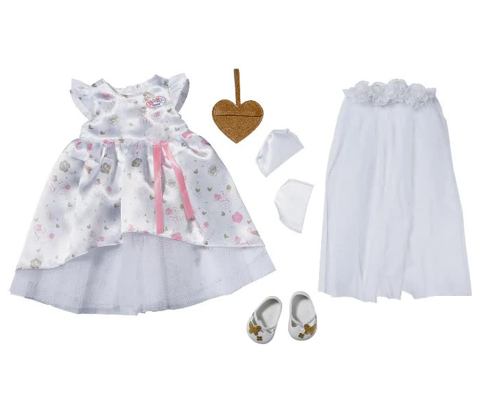 Игрушка BABY born Одежда для невесты Делюкс, кор
Игрушка BABY born Одежда для невесты Делюкс, кор