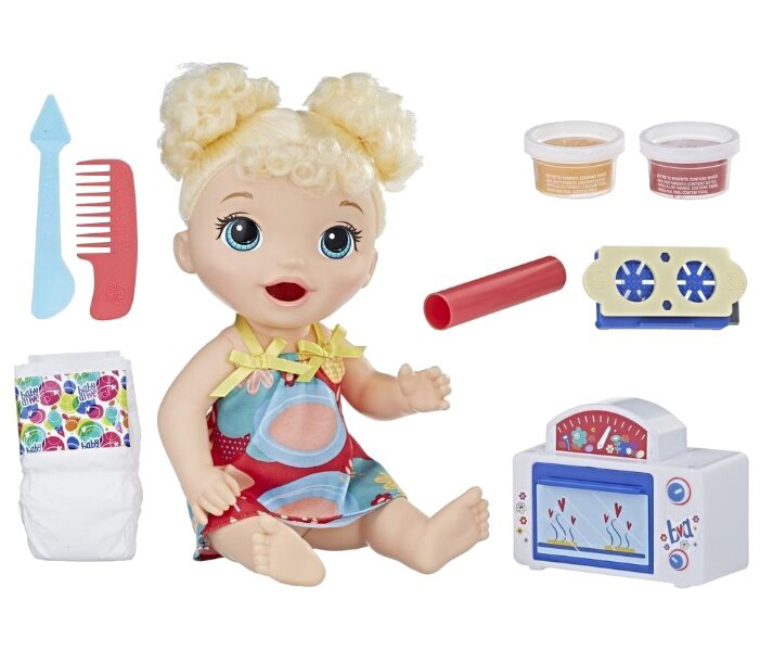Игрушка Hasbro Baby Alive Кукла "Малышка и еда
Игрушка Hasbro Baby Alive Кукла "Малышка и еда