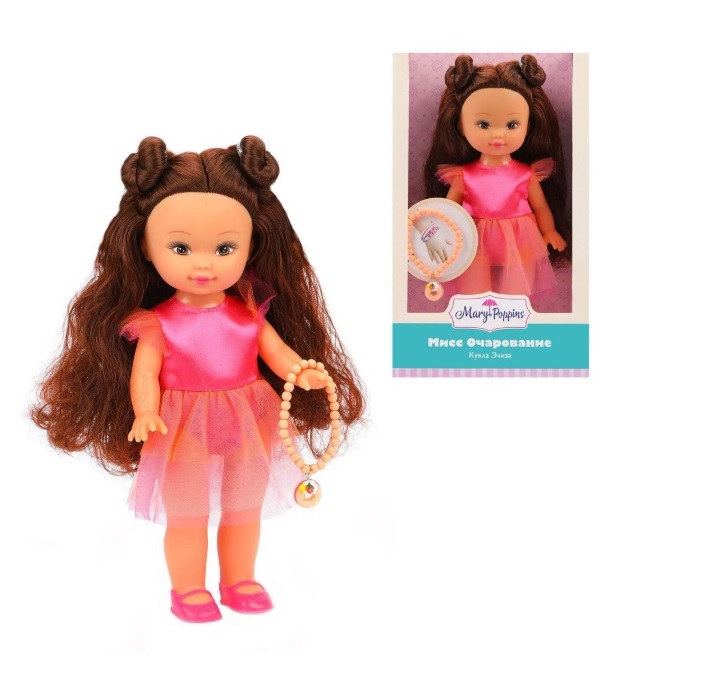 Кукла Элиза "Мисс Очарование" с браслетом 451306
Кукла Элиза "Мисс Очарование" с браслетом 451306