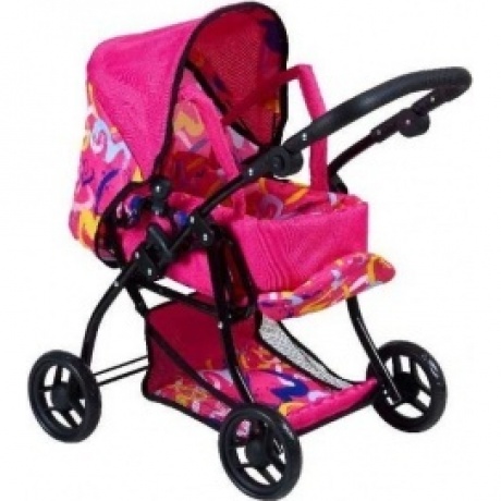 Коляска-люлька для кукол цикламеновая с отделкой с сердечкам 9672/цвeт№3
Коляска-люлька для кукол цикламеновая с отделкой с сердечкам 9672/цвeт№3