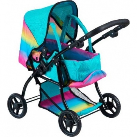 Коляска-люлька для кукол бирюзовая с радужной отделкой 9672/цвeт№2
Коляска-люлька для кукол бирюзовая с радужной отделкой 9672/цвeт№2