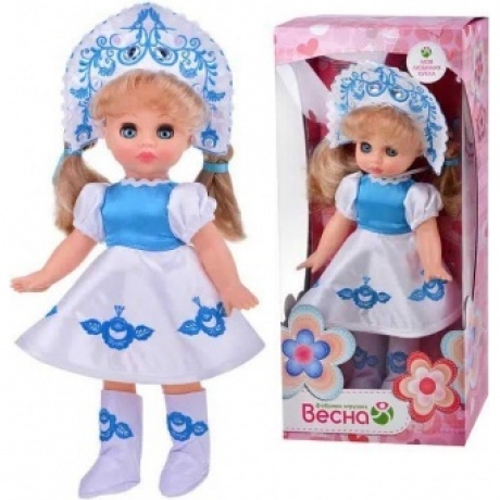 Эля Весна Гжельская красавица кукла пластмассовая 30 см
Эля Весна Гжельская красавица кукла пластмассовая 30 см