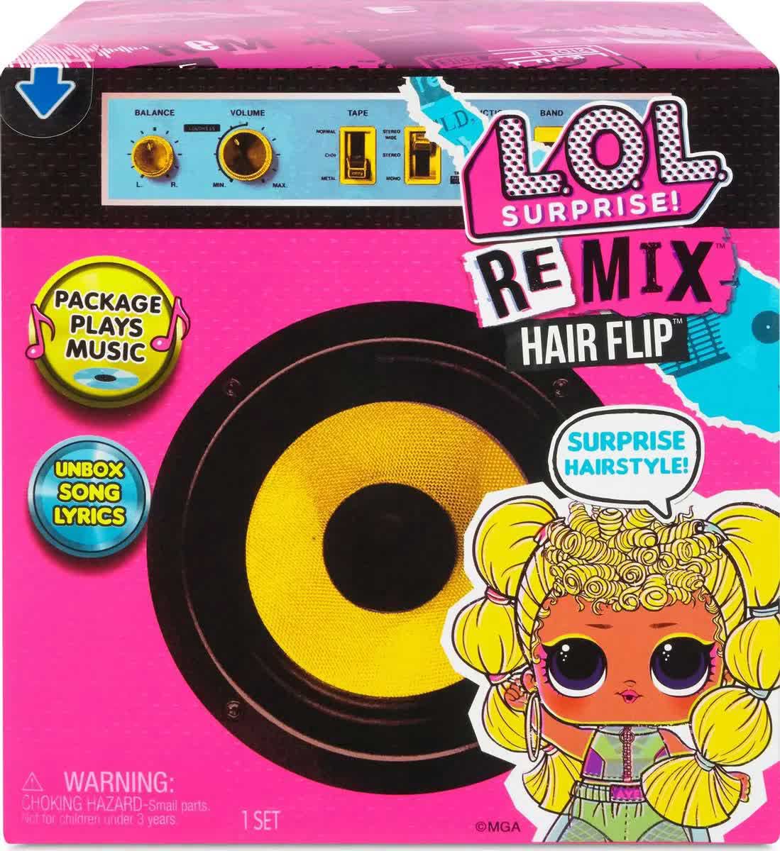 Игрушка L.O.L. Куколка Remix Hairflip 566960
Игрушка L.O.L. Куколка Remix Hairflip 566960