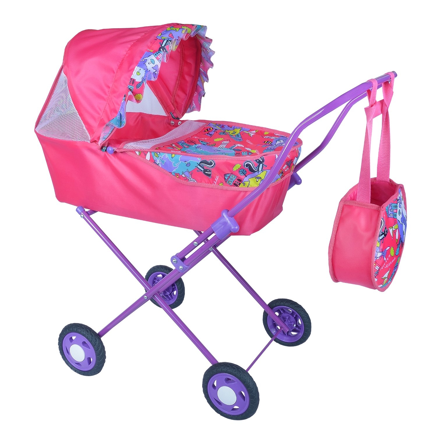 Коляска кукольная Ясюкевич №2 "Розовая планета" (металл.) 70*27*70см
Коляска кукольная Ясюкевич №2 "Розовая планета" (металл.) 70*27*70см