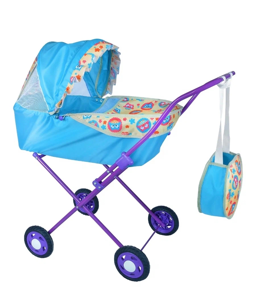 Коляска кукольная Ясюкевич №2 "Совы на голубом фоне" (металл.) 70*27*70см
Коляска кукольная Ясюкевич №2 "Совы на голубом фоне" (металл.) 70*27*70см