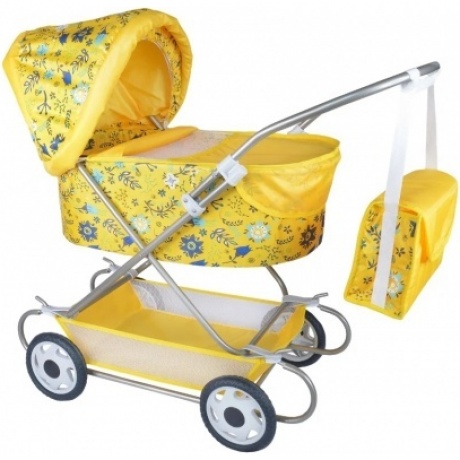 Коляска кукольная Ясюкевич №6 "Цветы на желтом фоне" (металл.) 80*32*83см с сумочкой
Коляска кукольная Ясюкевич №6 "Цветы на желтом фоне" (металл.) 80*32*83см с сумочкой
