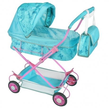 Коляска кукольная Ясюкевич №7 "Бабочки бирюзовые" (металл.) 80*32*66см с сумочкой
Коляска кукольная Ясюкевич №7 "Бабочки бирюзовые" (металл.) 80*32*66см с сумочкой