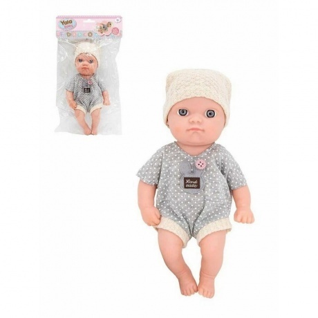 Пупс (22см) в сером комбинезоне Hand made в пакете бежевая шапочка
Пупс (22см) в сером комбинезоне Hand made в пакете бежевая шапочка