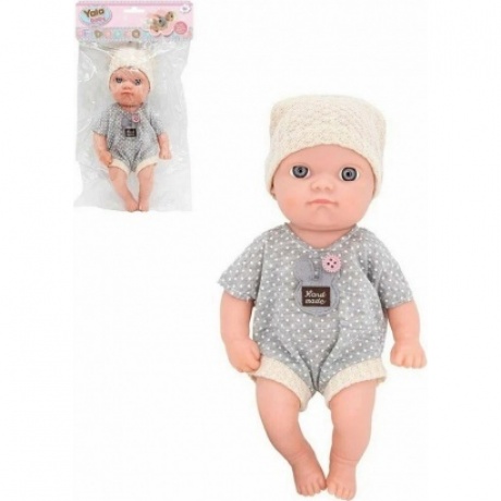 Пупс (22см) в сером комбинезоне Hand made в пакете бежевая шапочка
Пупс (22см) в сером комбинезоне Hand made в пакете бежевая шапочка
