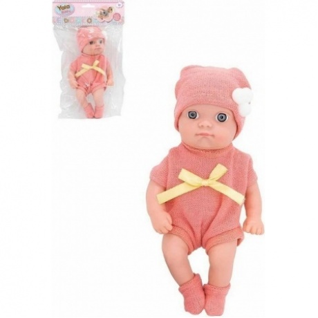 Пупс (22см) в коралловом комбинезоне с бантиком в пакете коралловые носочки и шапочка с помпонами
Пупс (22см) в коралловом комбинезоне с бантиком в пакете коралловые носочки и шапочка с помпонами