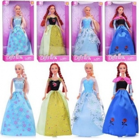 Кукла 29 см 4 вида в ассортименте в коробке платье синее/голубое/бирюзовое/оливковое
Кукла 29 см 4 вида в ассортименте в коробке платье синее/голубое/бирюзовое/оливковое