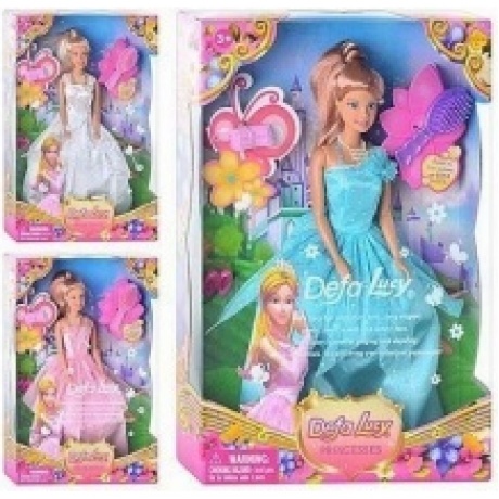Кукла "Принцесса" 29 см с аксессуарами в коробке в ассортим. сумочка,туфельки,расческа;платье белое/розовое/голубое
Кукла "Принцесса" 29 см с аксессуарами в коробке в ассортим. сумочка,туфельки,расческа;платье белое/розовое/голубое