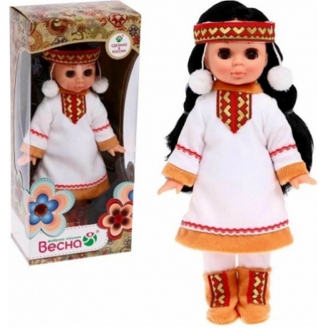 Кукла Эля в костюме народов Севера Весна, 30 см пластмасс.
Кукла Эля в костюме народов Севера Весна, 30 см пластмасс.