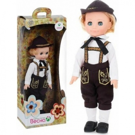 Мальчик в баварском костюме 30 см. Весна Кукла пластмассовая
Мальчик в баварском костюме 30 см. Весна Кукла пластмассовая