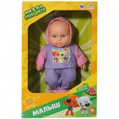 Пупс Малыш Ми-ми-мишки 1 Весна кукла 18,5 см пластмассовая
Пупс Малыш Ми-ми-мишки 1 Весна кукла 18,5 см пластмассовая