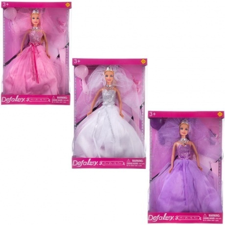 Кукла-невеста 29 см 3 вида в ассортименте в блистере платье белое/розовое/сиреневое,расческа,туфли
Кукла-невеста 29 см 3 вида в ассортименте в блистере платье белое/розовое/сиреневое,расческа,туфли