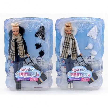 Кукла 29 см с набором одежды и аксессуарами:шапочка,варежки чемодан 2 вида в ассортименте в блистере
Кукла 29 см с набором одежды и аксессуарами:шапочка,варежки чемодан 2 вида в ассортименте в блистере