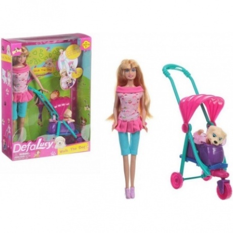 Кукла (29см) с питомцем пёсиком и аксессуарами (коляска, сум ка-переноска), 2 вида, в коробке
Кукла (29см) с питомцем пёсиком и аксессуарами (коляска, сум ка-переноска), 2 вида, в коробке