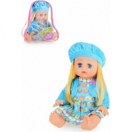 Кукла (34см) на батарейках(звук) в голубом берете в рюкзаке платье в цветочек,жакет;блондинка/шатенка;8 фраз,песня
Кукла (34см) на батарейках(звук) в голубом берете в рюкзаке платье в цветочек,жакет;блондинка/шатенка;8 фраз,песня