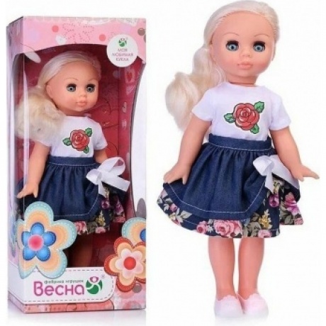 Эля цветочная поляна Весна кукла 30 см пластмассовая
Эля цветочная поляна Весна кукла 30 см пластмассовая